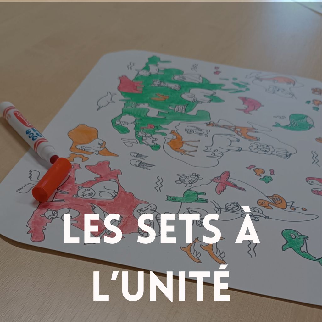 Set réutilisable à l'unité