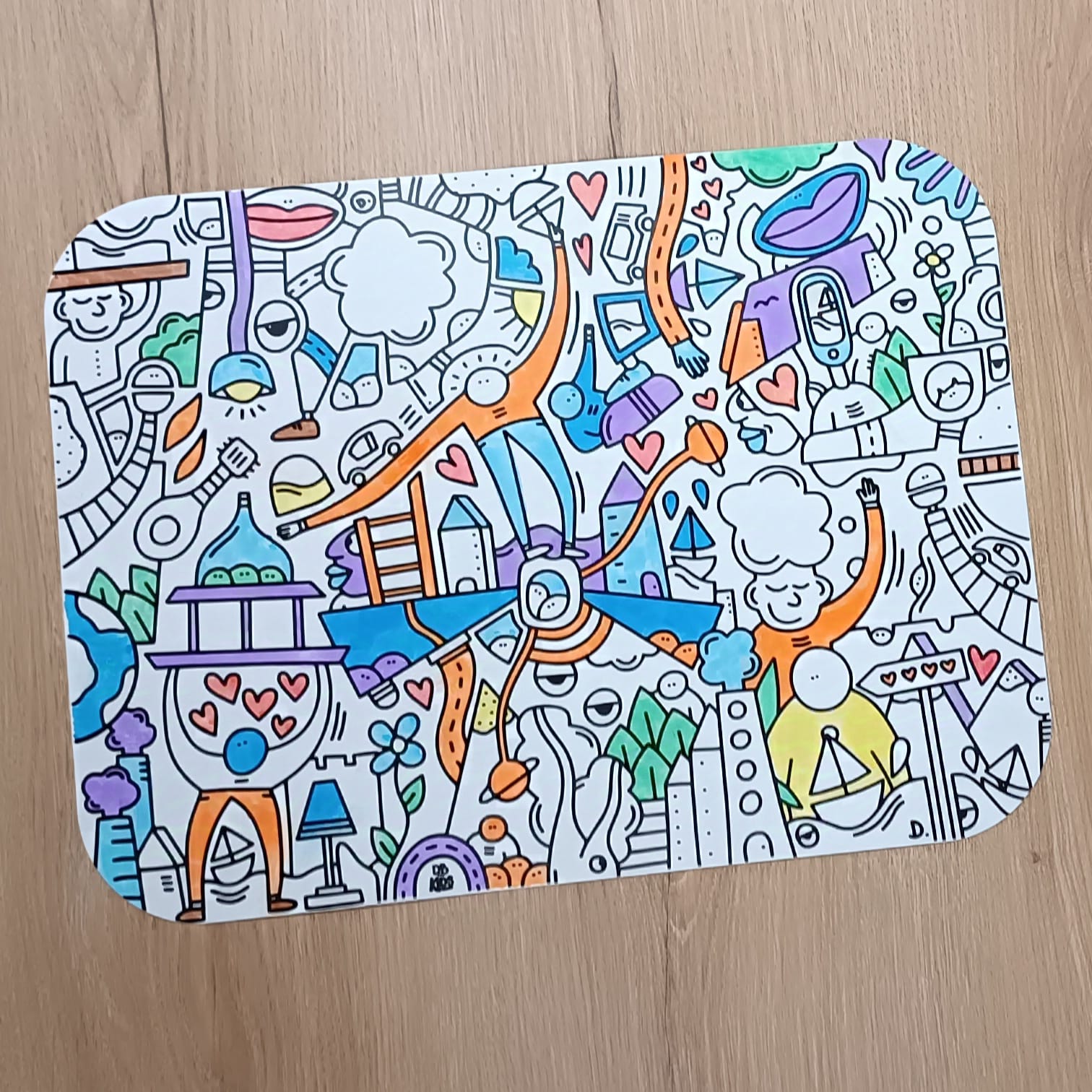 Lot De 12 Sets De Table À Colorier Pour Enfants - Pour Les Fêtes De Fin Lot De 12 Sets De Table À Colorier Pour Enfants - Pour Les Fêtes De Fin